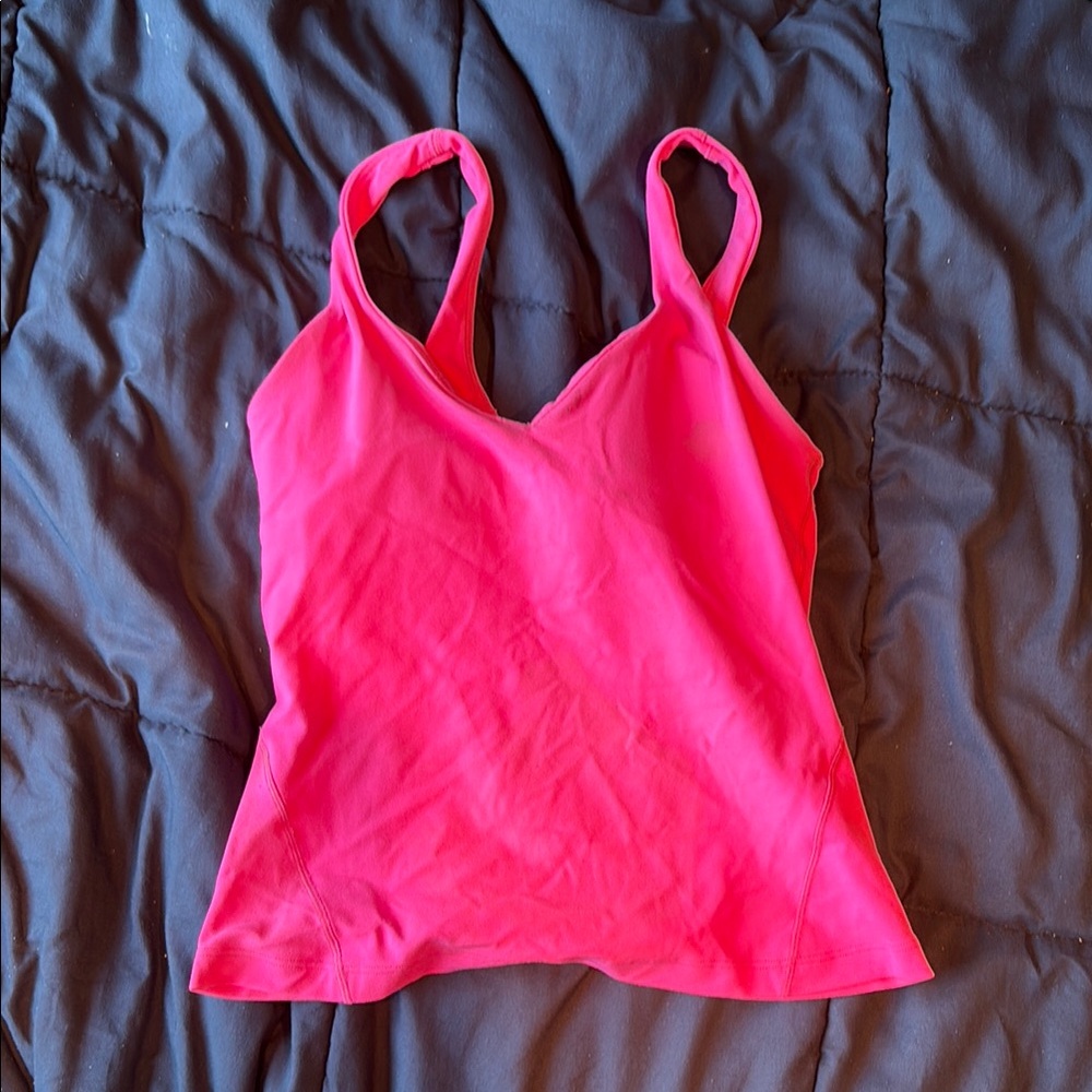 lululemon athletica Pink Tank Top